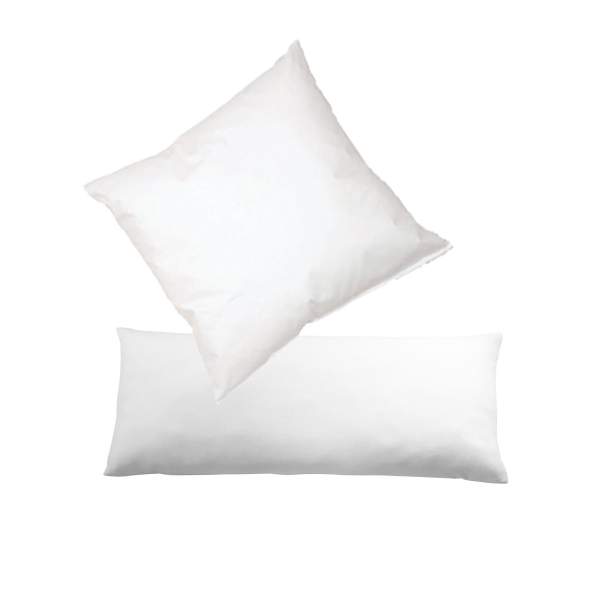 Filler pillow with polyfibres for cushions